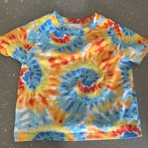 Tie dye infant t shirt 18 month